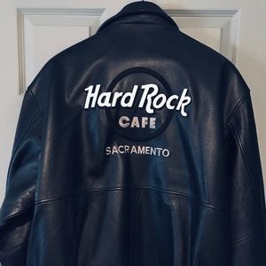 Leather Jacket from Hard Rock Café in Sacramento